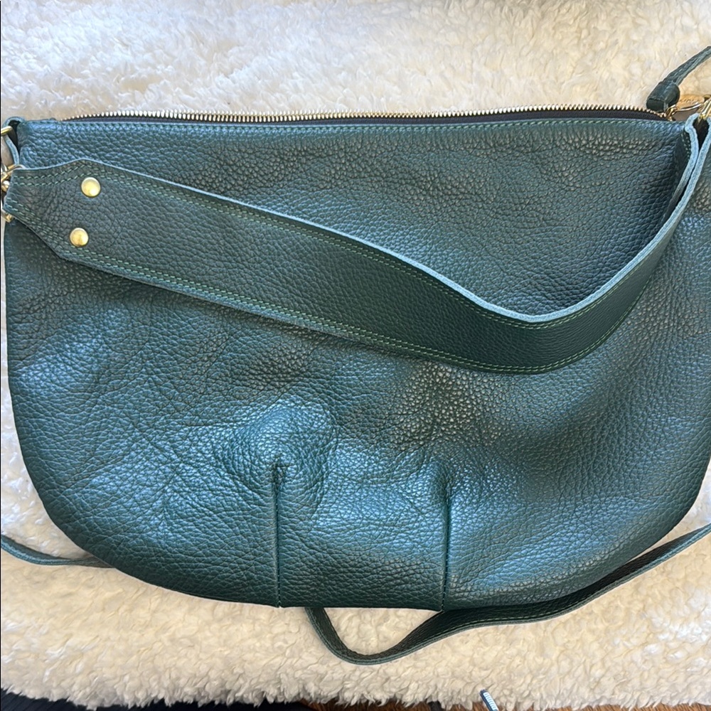 Clare V Moyen in Deep Sea Green